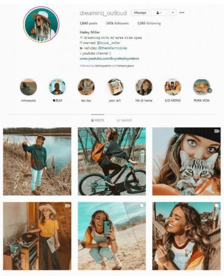 dreaming cloud instagram feed