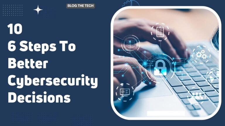 6 Steps To Better Cybersecurity Decisions
