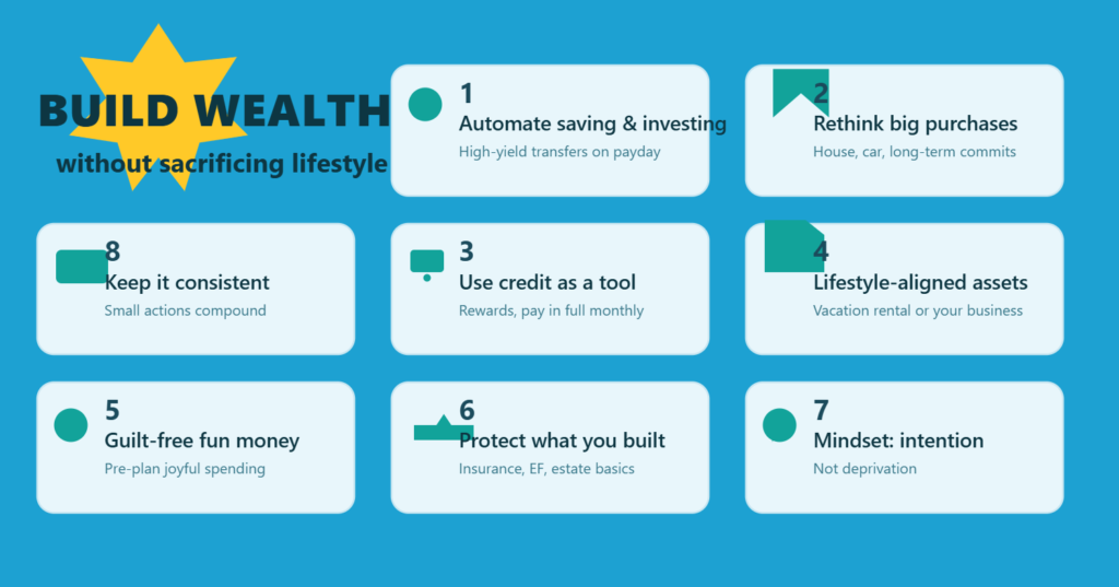How to Build Wealth Without Sacrificing Your Lifestyle